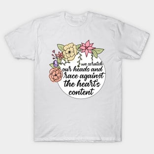 Heart's Content Flowers T-Shirt